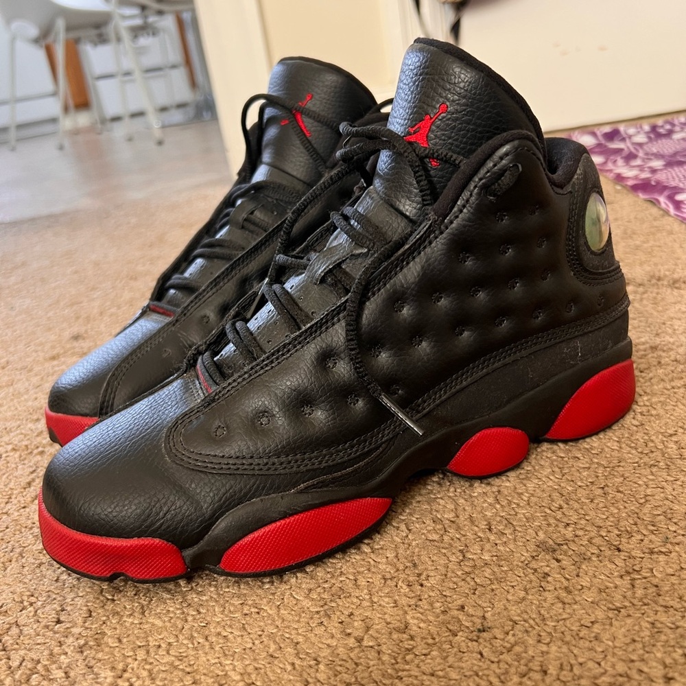 Jordan 13 Retro Leather Bred size 7Y (comparable to size 8.5 women)